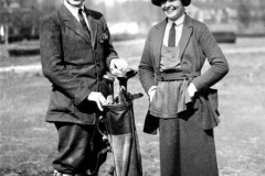 Atlanta´s most famous golfers, Bobby Jones and Alexa Stirling 1923